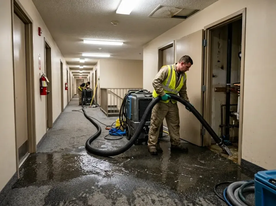 multi-unit-apartment-hallway-f-005 — frequently asked questions, Emergency Burst Pipe Water Extraction & Removal in Paris, IL